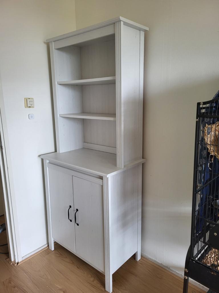 Brusali ikea boekenkast, Ophalen, 50 tot 100 cm, Zo goed als nieuw, 150 tot 200 cm