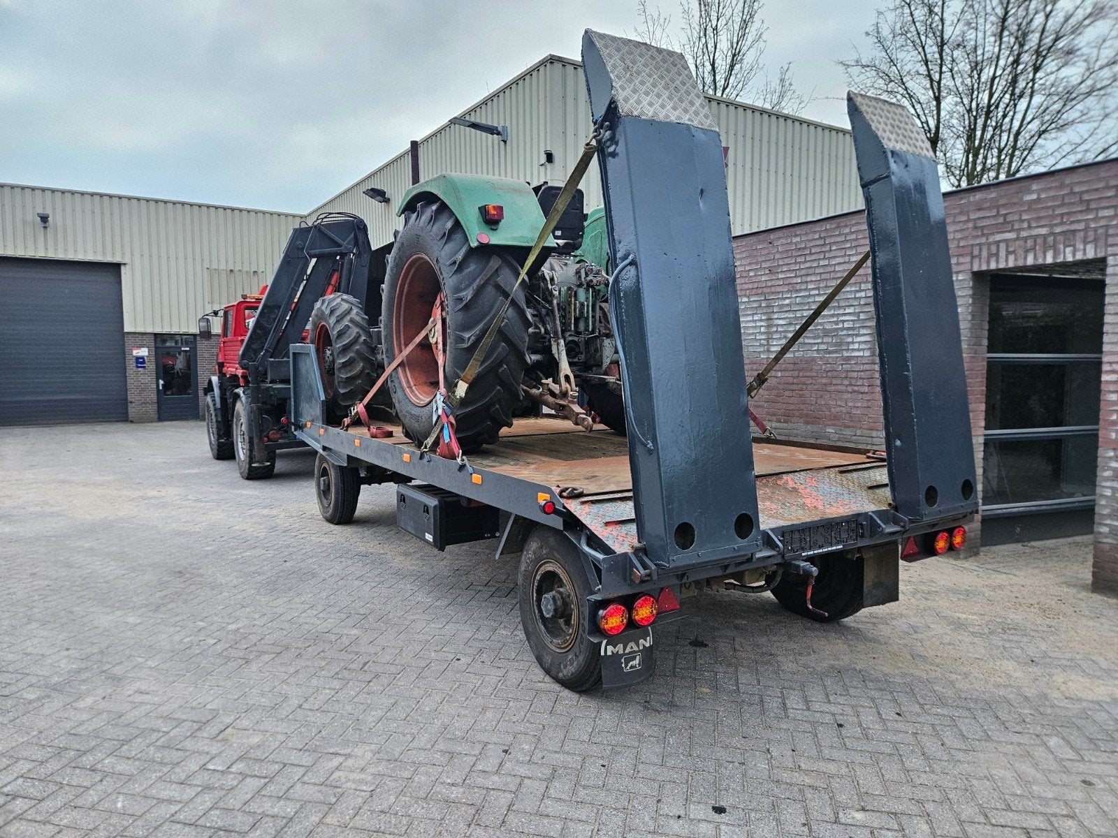 mol dieplader, Ophalen of Verzenden, Transport