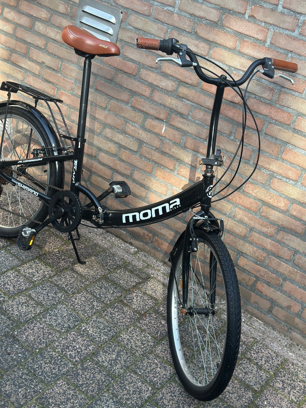 vouwfiets 24 inch 6 versnelling, Fietsen en Brommers, 20 inch of meer, Velgrem, Versnellingen, Zo goed als nieuw