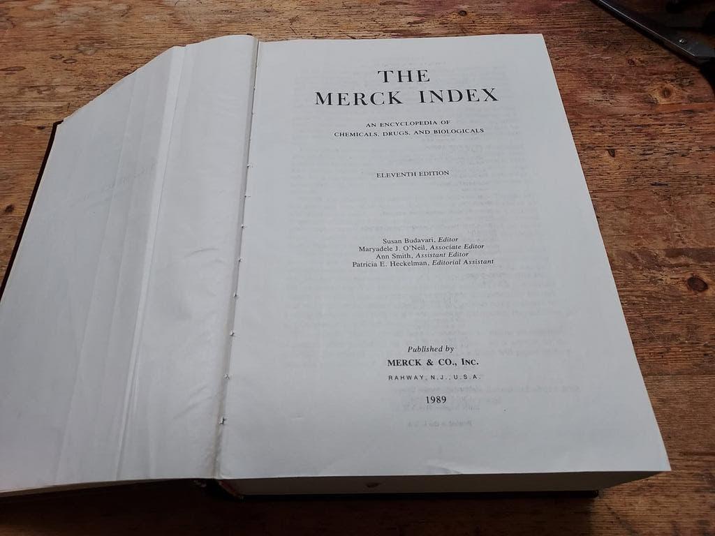 The Merck Index - Elfde Editie (1989), Ophalen, Beta, Gelezen, WO