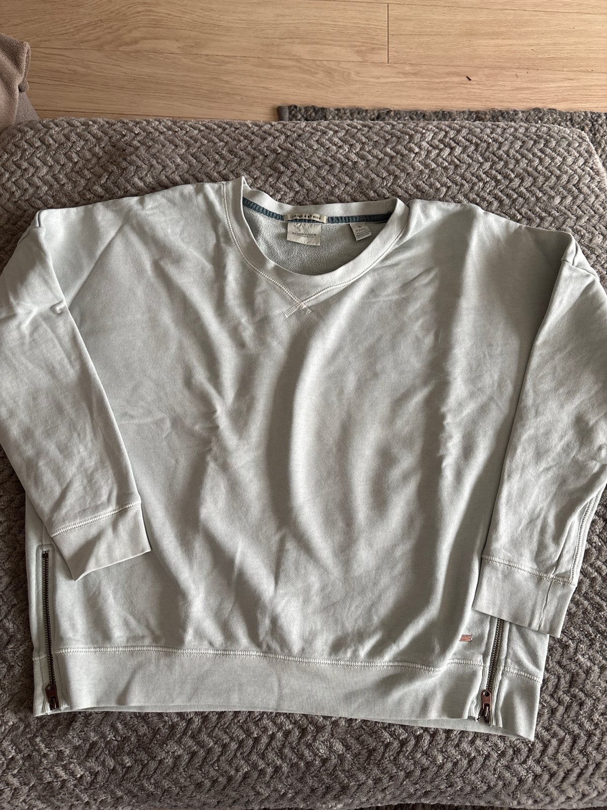 Maison Scotch sweater met ritsen, Ophalen of Verzenden, Gedragen, Maat 36 (S), Groen