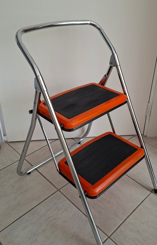 Vintage Brabantia keukentrapje, Ophalen of Verzenden, Gebruikt, Minder dan 2 meter