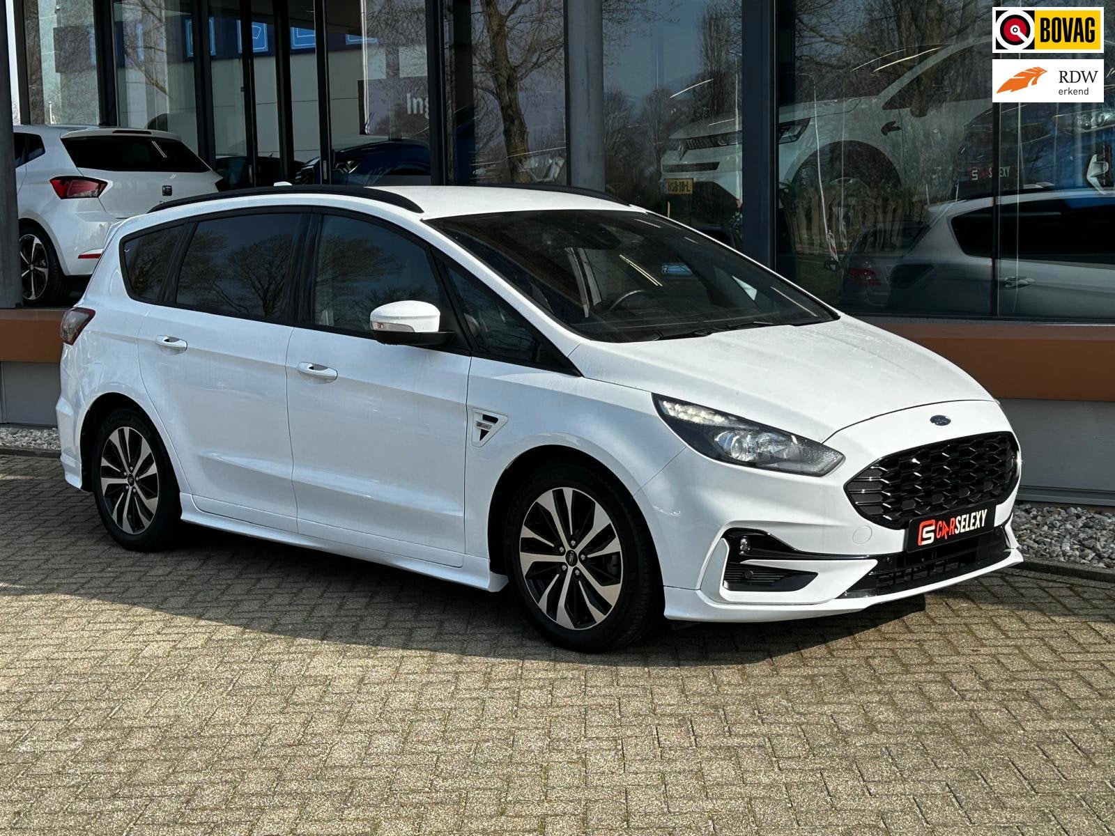 Ford S-MAX 2.5i HEV 7P/ST-Line/Adapt.Cruise/LED, Dealer onderhouden, Gebruikt, 4 cilinders, 150 pk