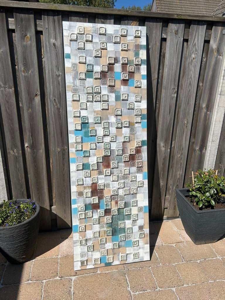 “Kunstwerk” wanddecoratie, Ophalen, Wandhanger, 60 cm, Zo goed als nieuw