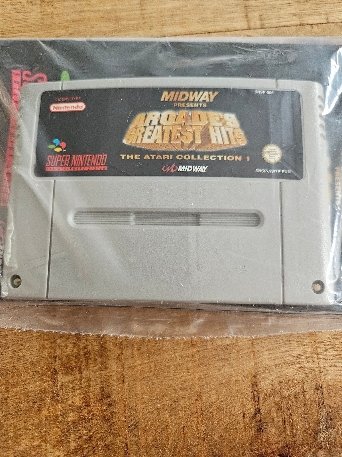 Midway Presents Arcade's Greatest Hits SNES met boekje, 2 spelers, Ophalen of Verzenden, Vanaf 3 jaar