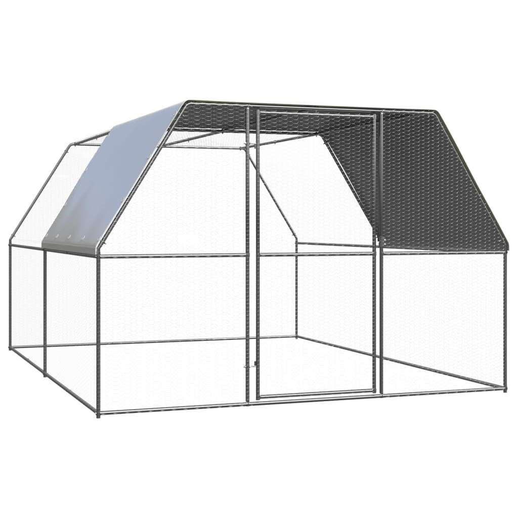 Buitenhok kippenhok kippenren 3x4x2 m GRATIS BEZORGD!, Dieren en Toebehoren, Pluimvee | Toebehoren, Kippenhok of Kippenren, Verzenden