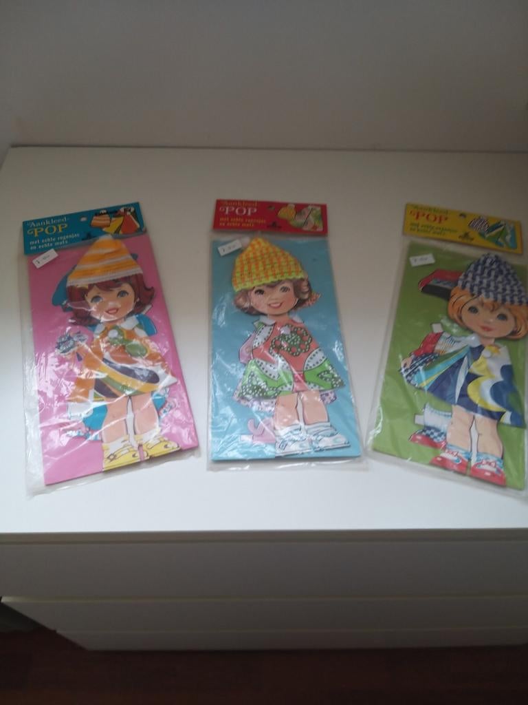 Vintage aankleedpoppen, Antiek en Kunst, Ophalen of Verzenden