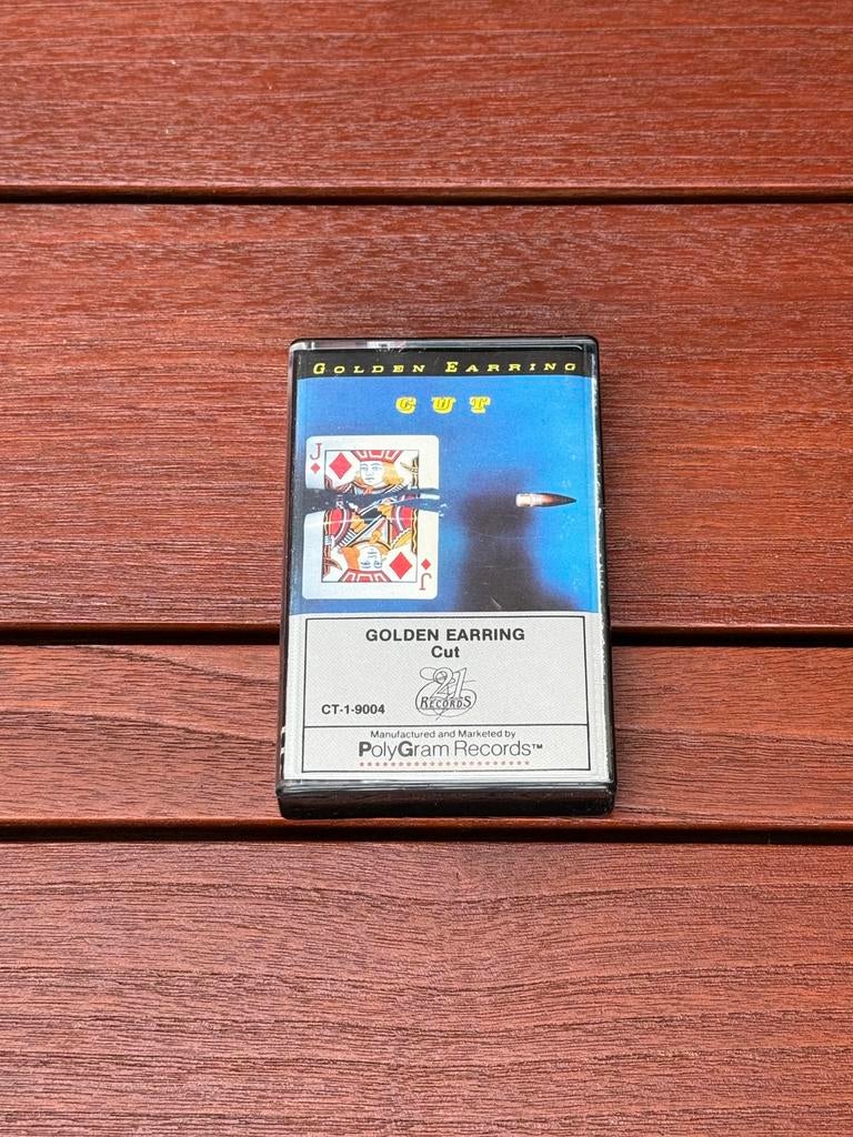 Golden Earring – Cut (Cassette, 1982) – USA, Ophalen of Verzenden, Gebruikt, 1 bandje