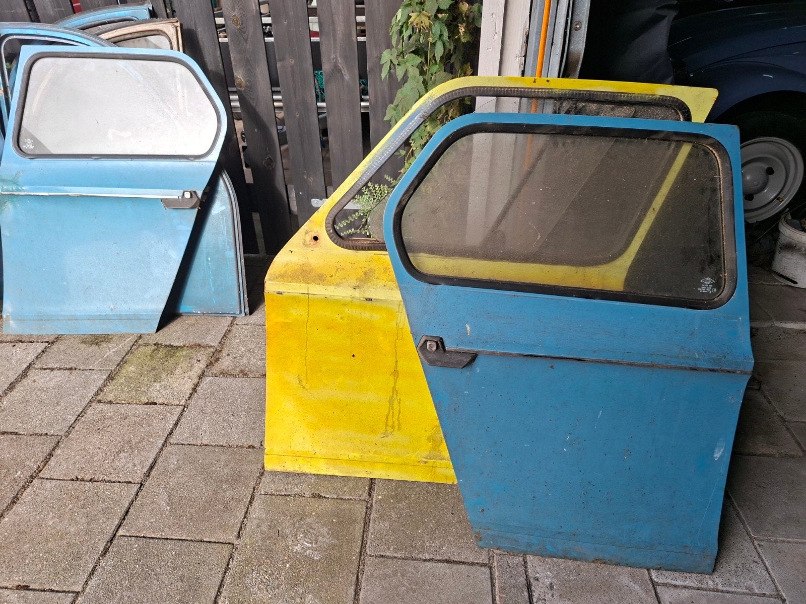 plaatwerk citroen 2cv en dyane, Ophalen, Gebruikt, Citroën, Voor
