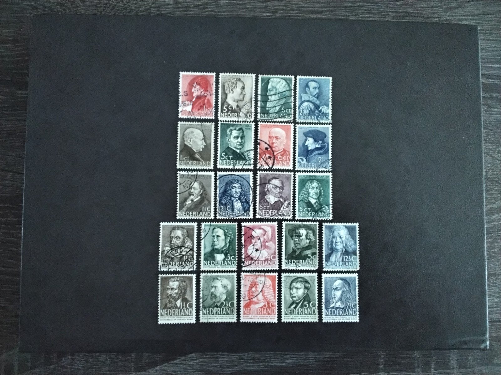 Nederland Zomerzegels 5 complete series  gestempeld, Verzenden, T/m 1940, Gestempeld