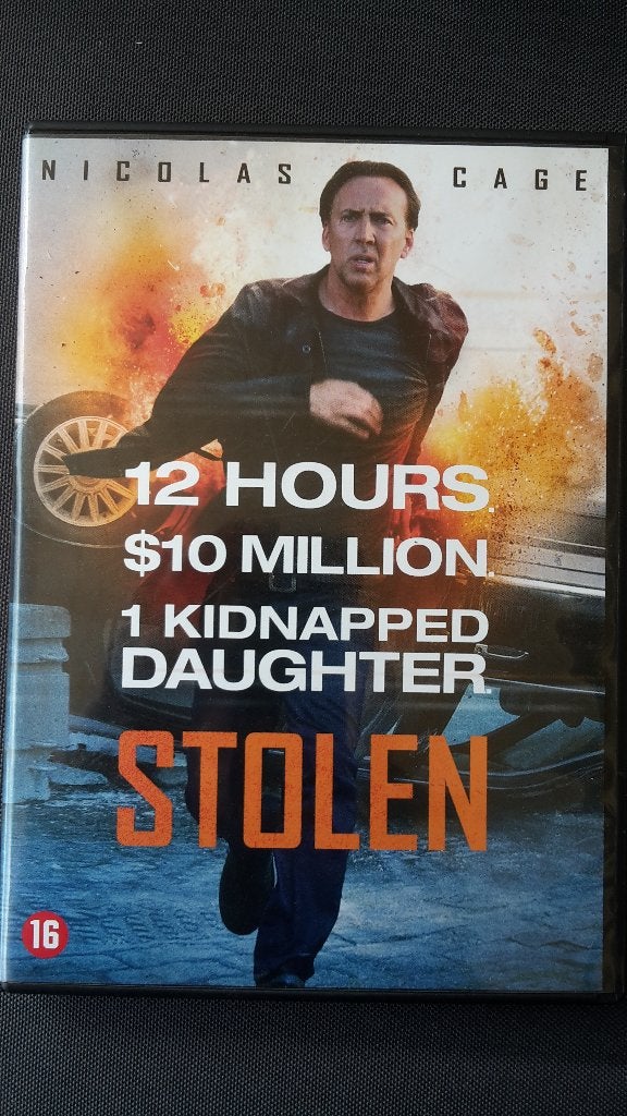 DVD Stolen Nicolas Cage, Engels, Vanaf 16 jaar, Nederlands, Ophalen of Verzenden