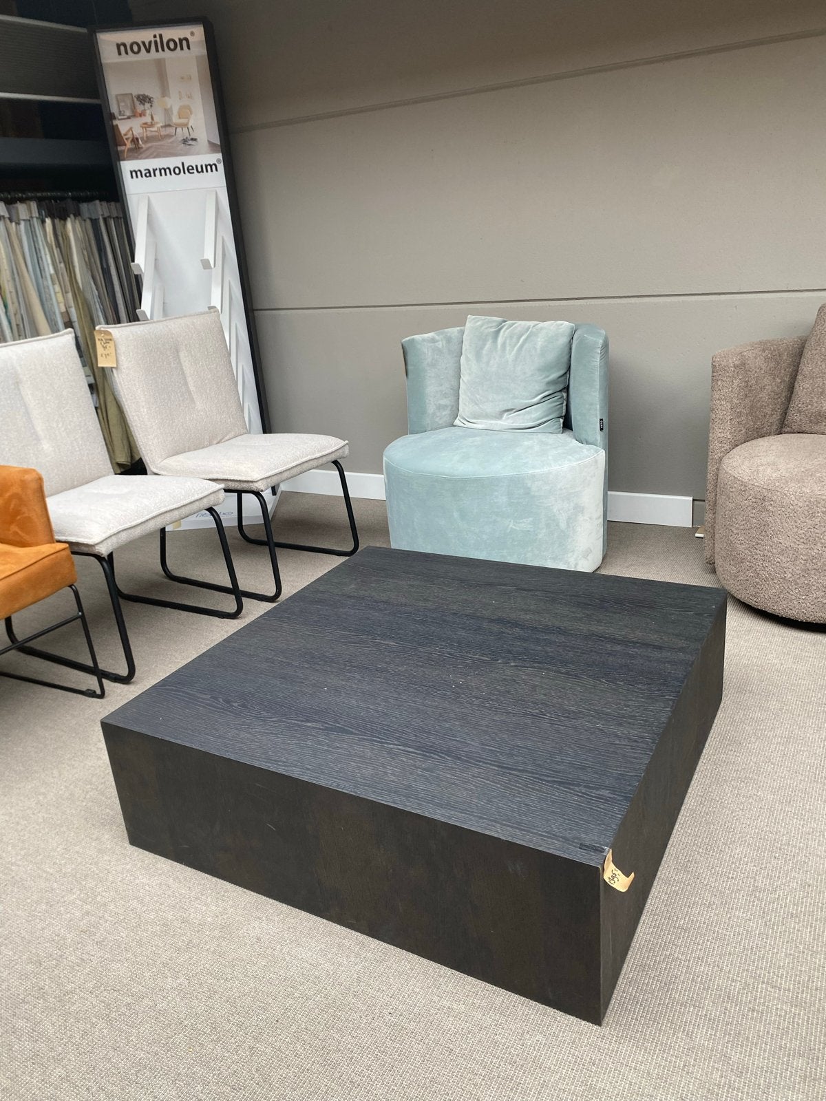 Hofstede Raanhuis salontafel 100x100 cm, Ophalen, Gebruikt, 100 tot 150 cm, Energieweg 6 Renkum