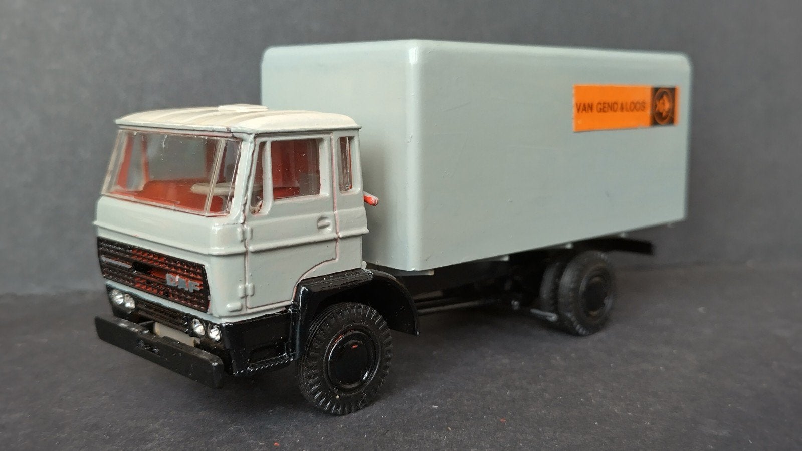 Daf 2300 van Gend & Loos Bakwagen 1:50 Lion Car Pol, Verzenden, ., Zo goed als nieuw, Lion