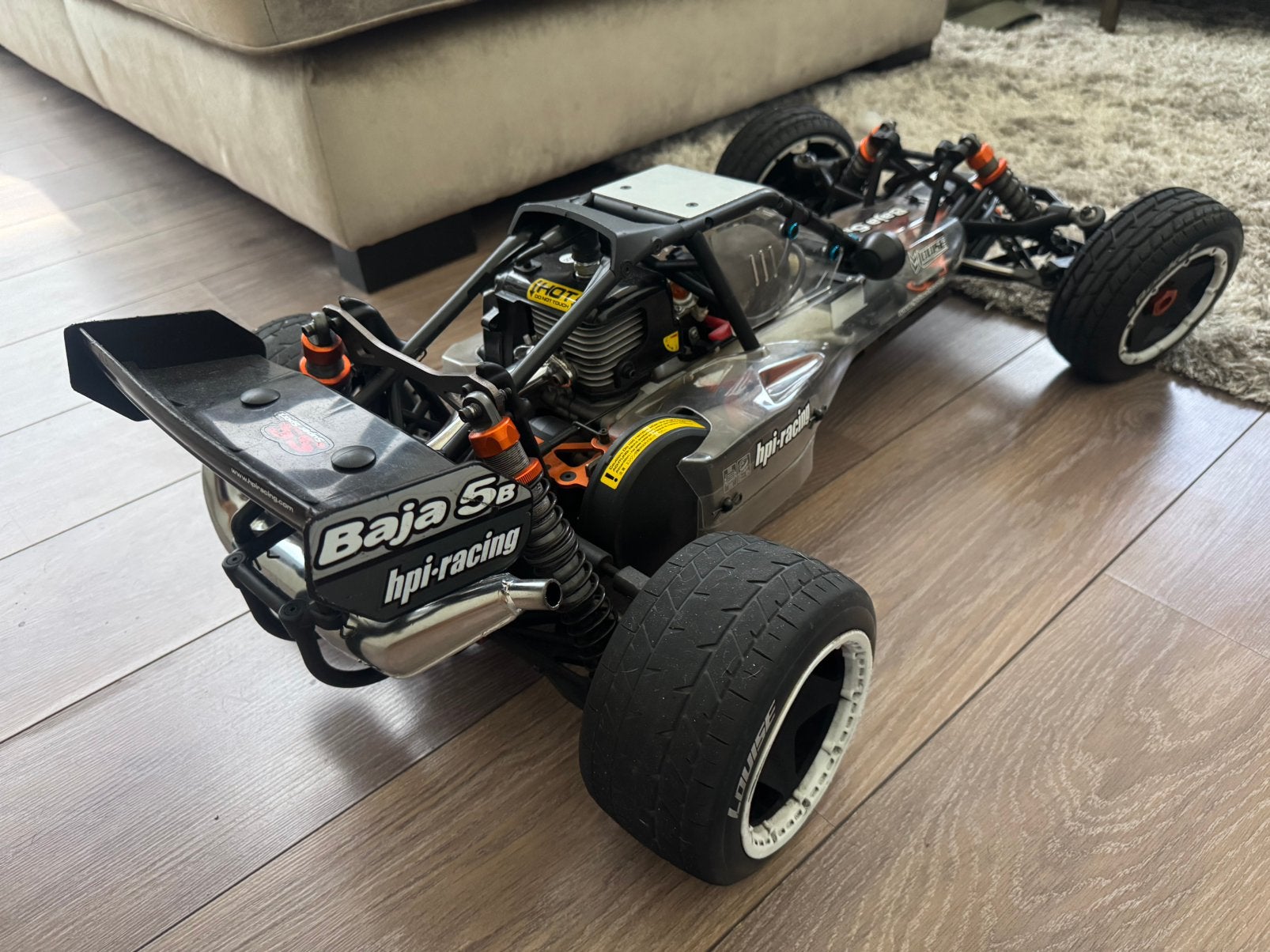 Hpi baja 5b ss origineel, Benzine, Auto offroad, Ophalen of Verzenden, Zo goed als nieuw