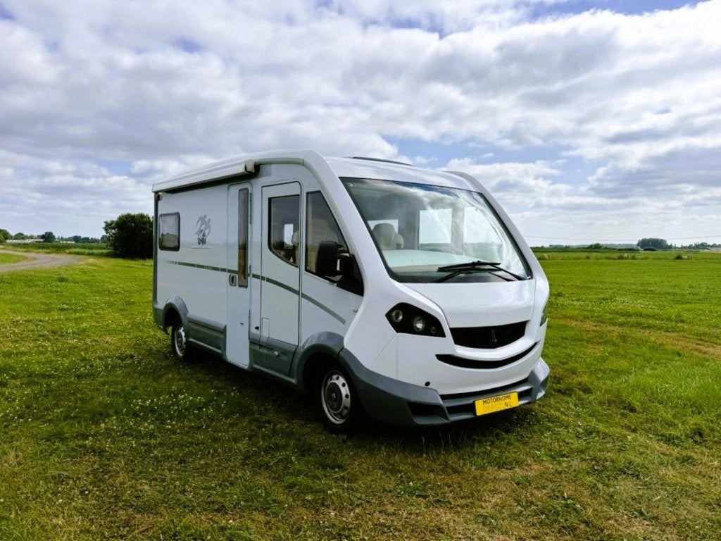 Knaus C-Liner | 2009 | 59500 KM | Dwarsbed | Fietsendrager, Caravans en Kamperen, Campers, Bedrijf, tot en met 2, Integraal, Knaus