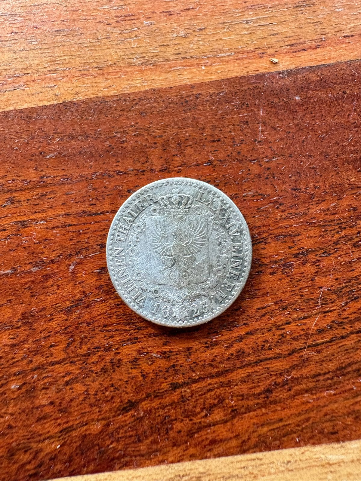 Zilveren munt Pruisen 1823 - Frederik Willem III, Ophalen of Verzenden, Duitsland, Losse munt, Zilver