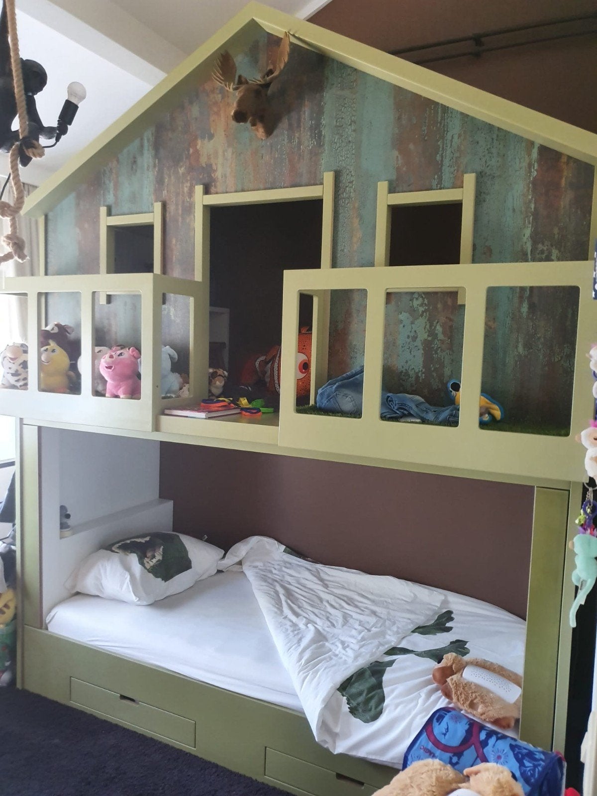Fantastisch kinderbed, Kinderen en Baby's, Kinderkamer | Bedden, Ophalen, 180 cm of meer, 70 tot 85 cm, Matras