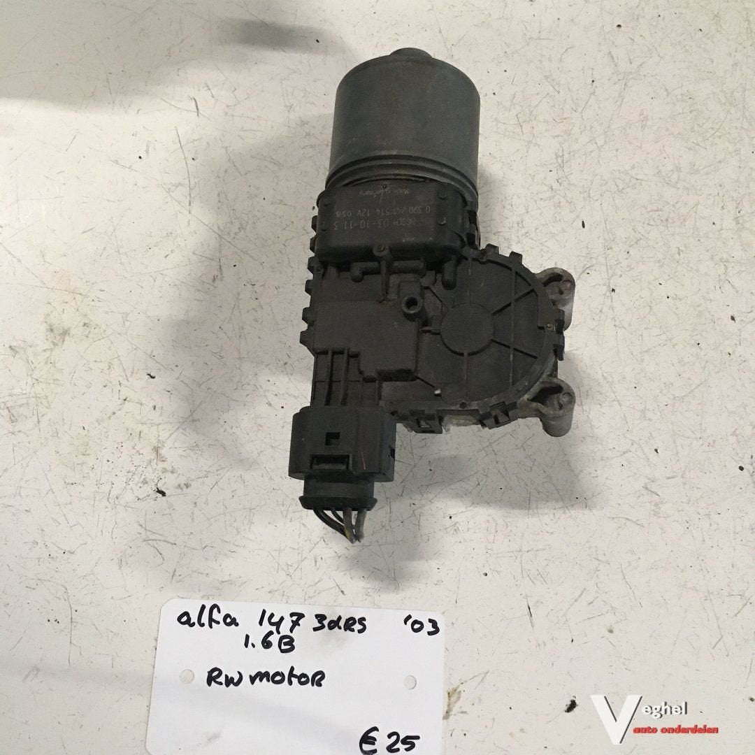 Alfa 147 1.6 16v 2003 Ruitenwissermotor achter, Gebruikt, -, -, Ophalen of Verzenden