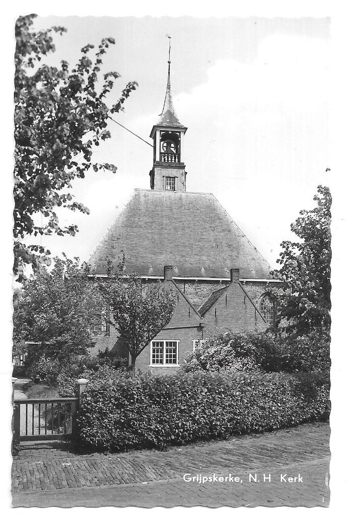 AK Grijpskerke - N.H. Kerk, Verzamelen, Verzenden, 1960 tot 1980, Ongelopen, Zeeland