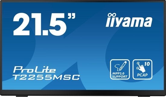 iiyama ProLite T2255MSC-B1 - 22 inch Full HD IPS Touchscreen