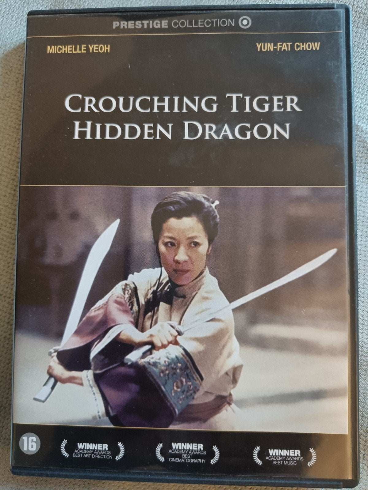 Crouching Tiger, Hidden Dragon DVD - Prestige Collection, Gebruikt, Vanaf 16 jaar, Nederlands, Actie