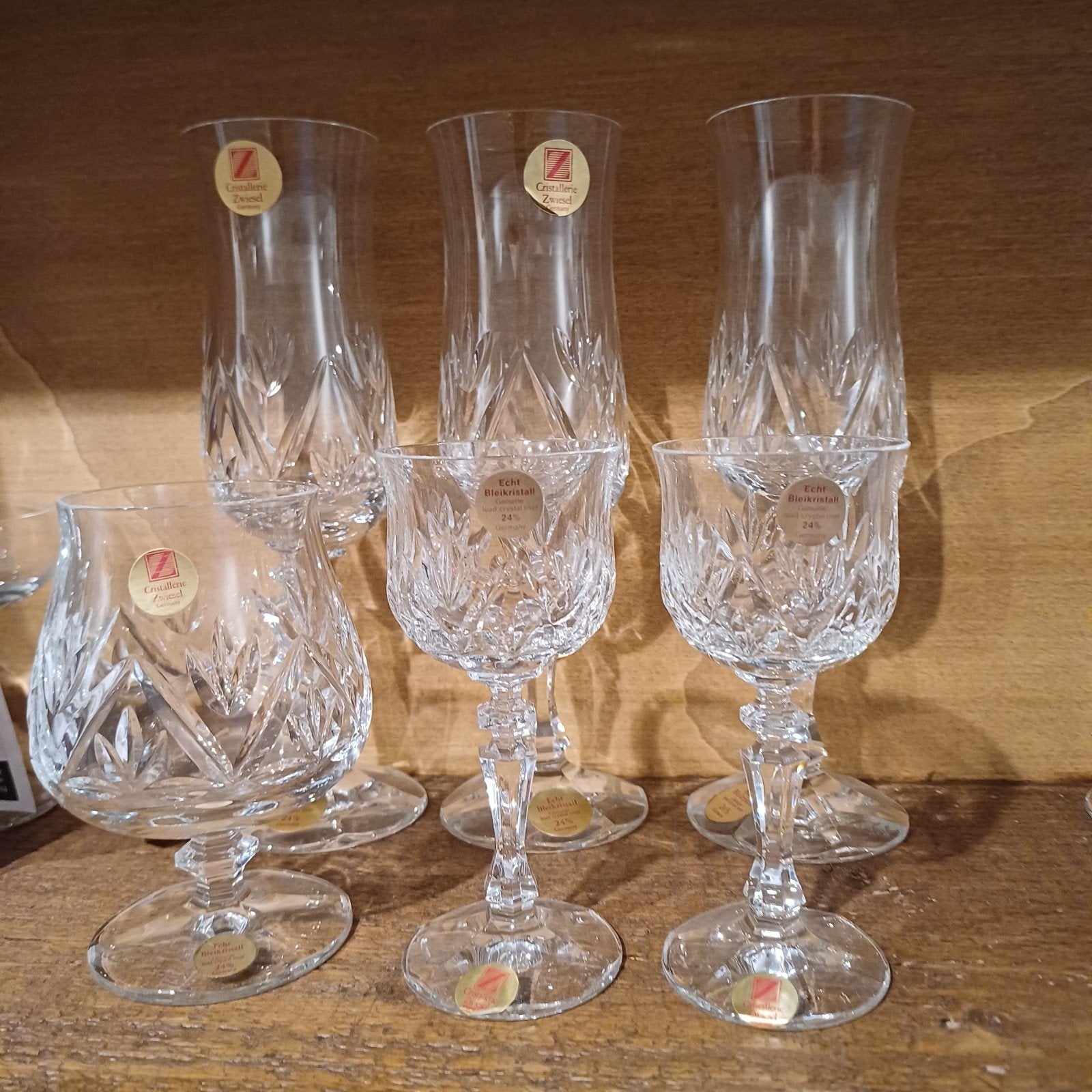 Cristallerie Zwiesel kristallen glasservies Antoinette, Antiek en Kunst, Antiek | Glas en Kristal, Ophalen of Verzenden