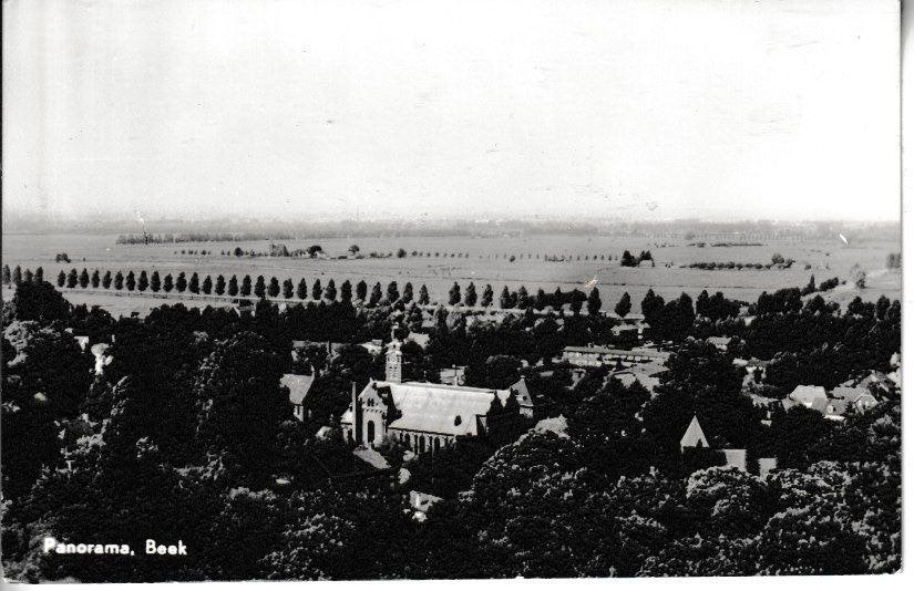 PANORAMA BEEK, Verzamelen, Ansichtkaarten | Nederland, Ophalen of Verzenden, Ongelopen, Gelderland