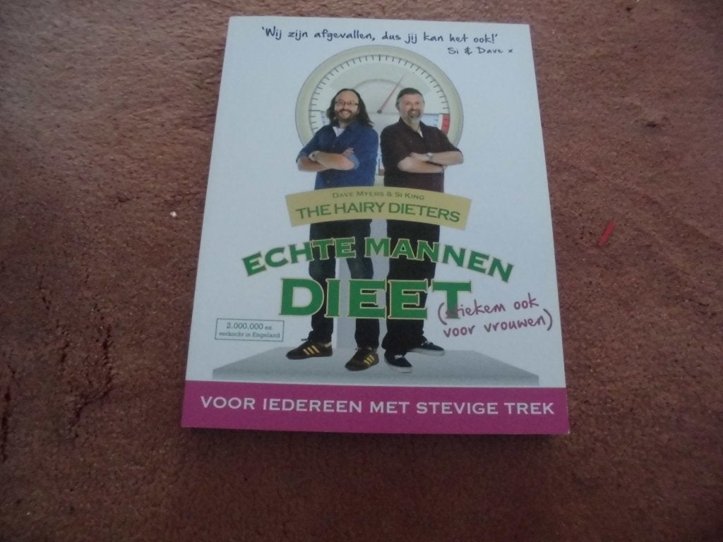 Echte Mannen dieet (stiekem ook voor vrouwen), Verzenden, Nieuw, Dieet en Voeding
