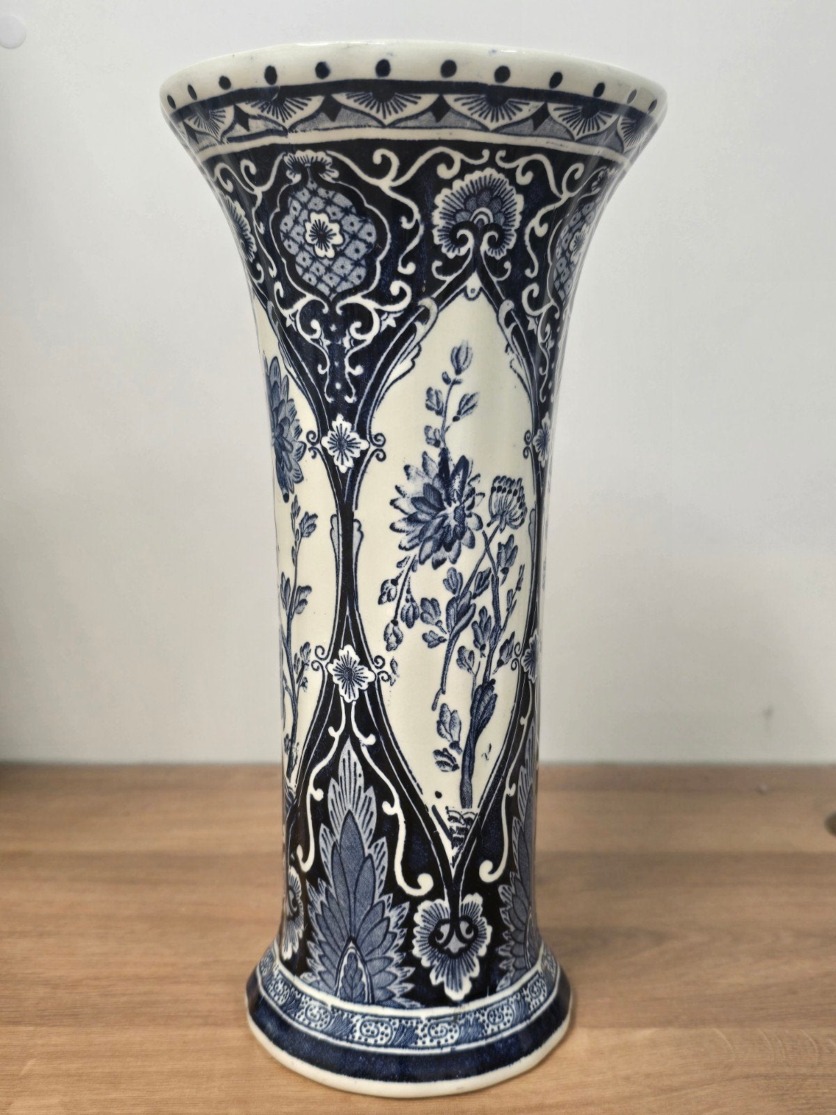 Delftsblauwe vaas, Ophalen of Verzenden