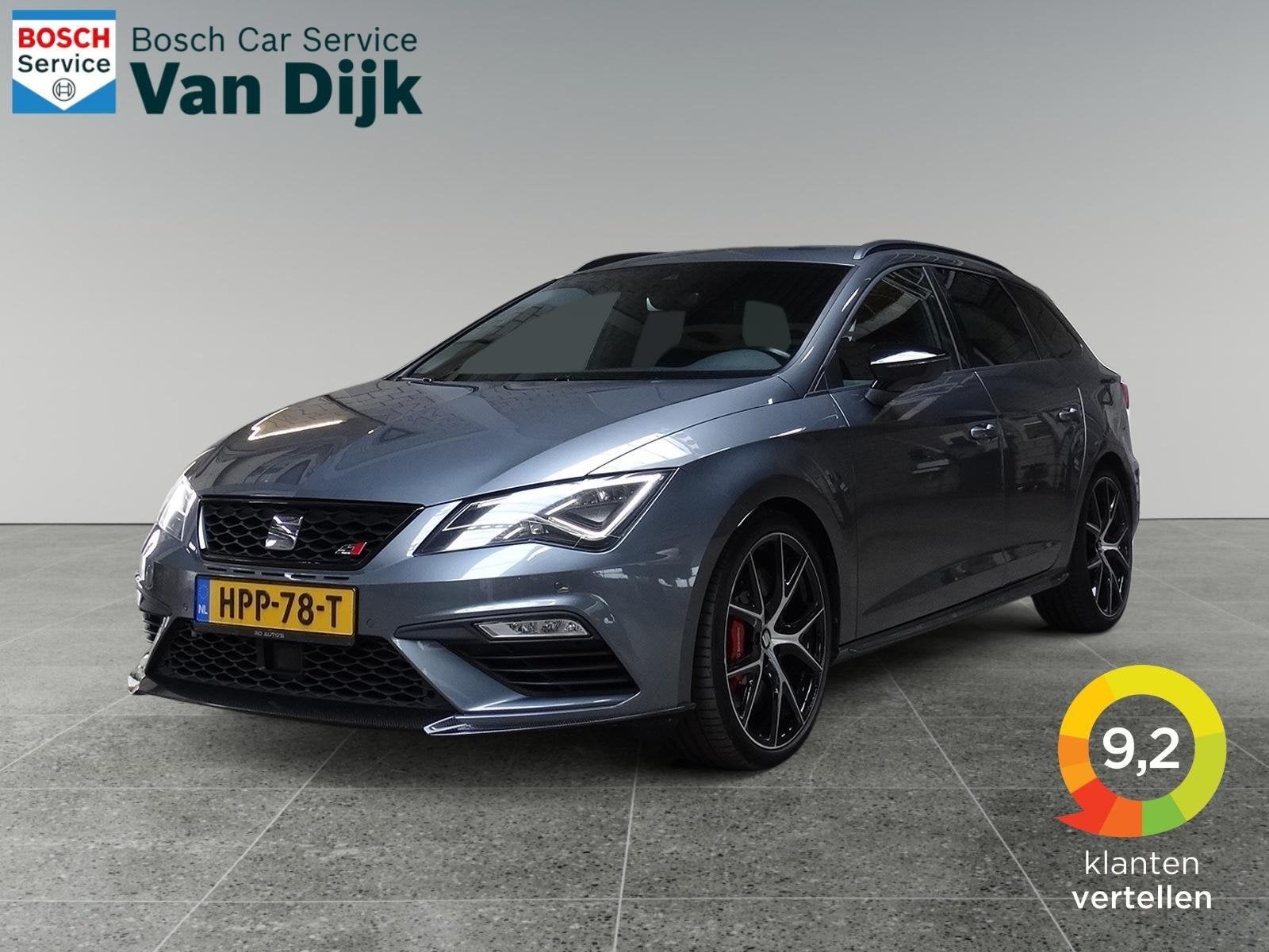 CUPRA Leon ST 2.0 TSI 400 PK DSG 4Drive Carbon Edition ABT |, Auto's, Automaat, Automatische klimaatregeling, 15 km/l, Gebruikt