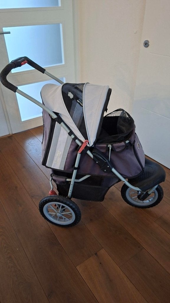 hondenwagen (Innopet) grijs aangboden, Innopet, Ophalen, Zo goed als nieuw, Hondenbuggy