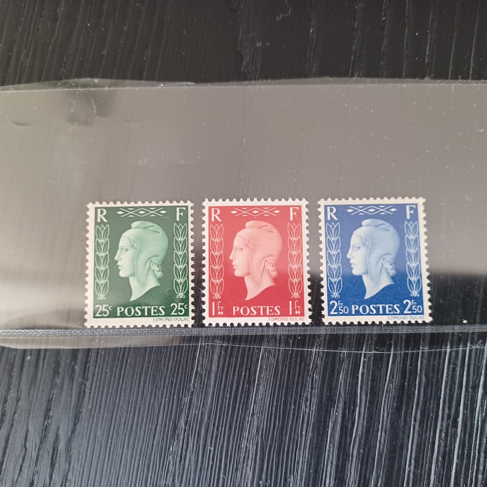 Frankrijk Marianne de Chevreuse postzegels (3 stuks), Ophalen of Verzenden, Overige landen, Postfris