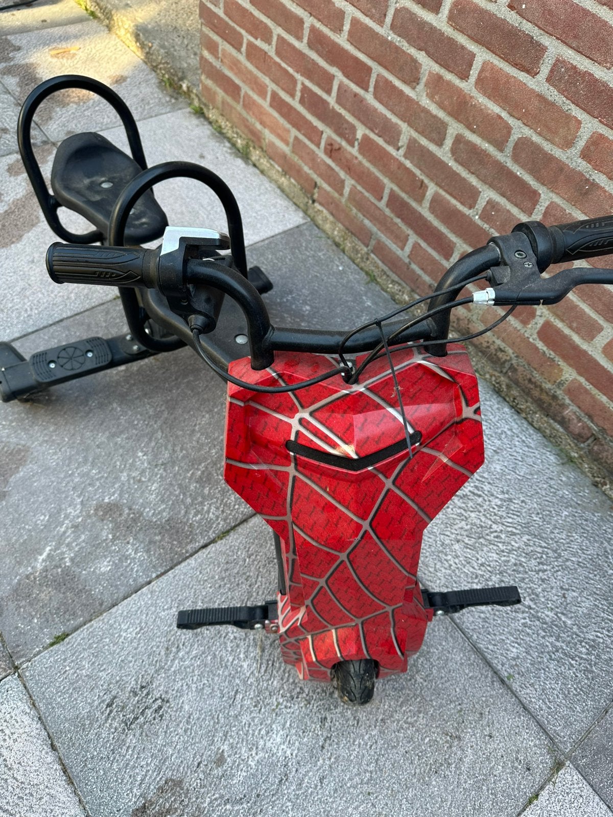Electrische driftbike, Ophalen