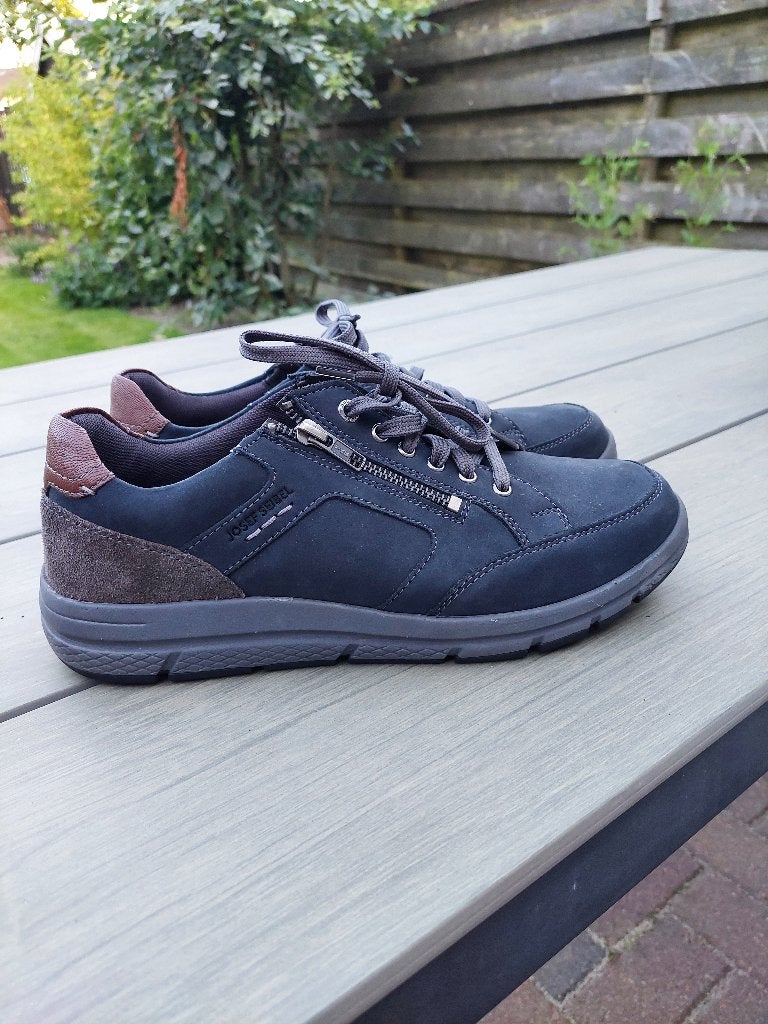 Seibel herenschoenen maat 43, Blauw, Ophalen of Verzenden, Zo goed als nieuw, Veterschoenen