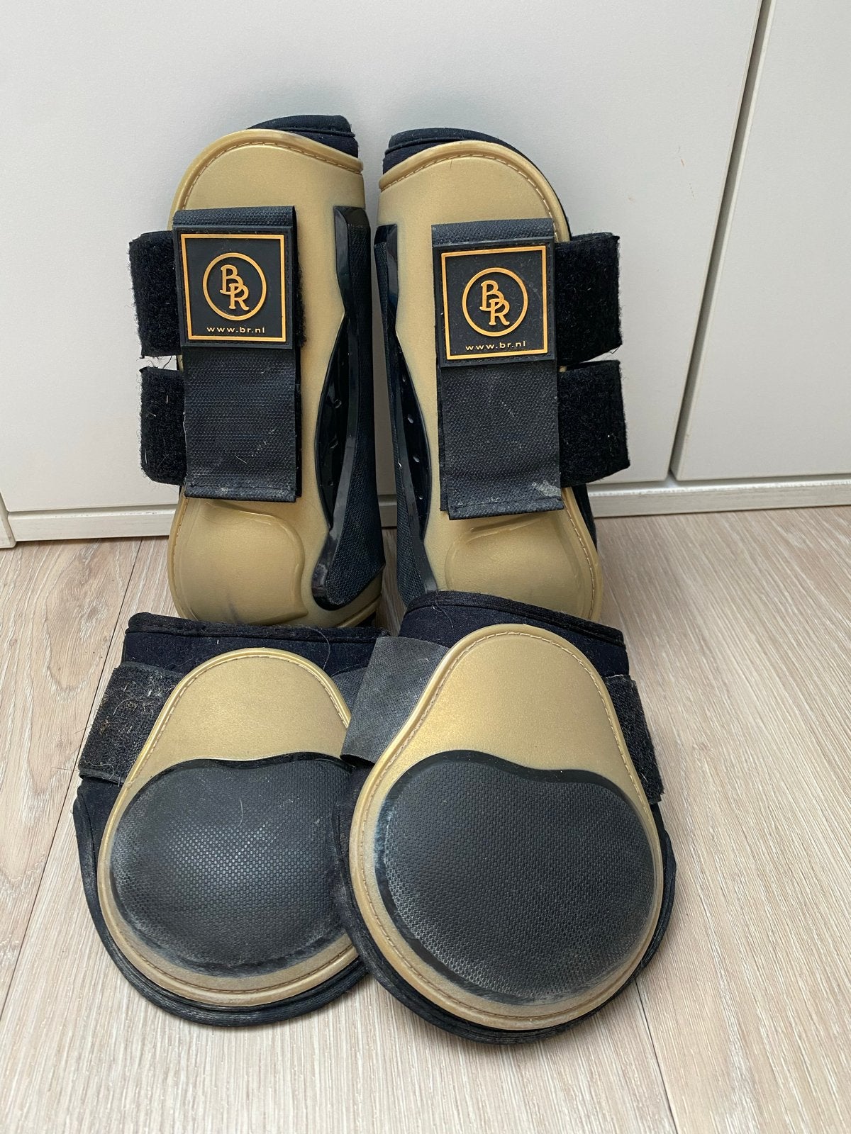 Set peesbeschermers goudkleurig van BR, Ophalen of Verzenden