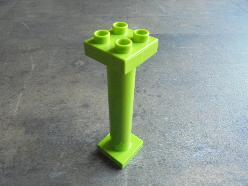 Lego Duplo Support Column 2x2x6 Round (zie foto's), Ophalen of Verzenden, Gebruikt, Losse stenen, Duplo
