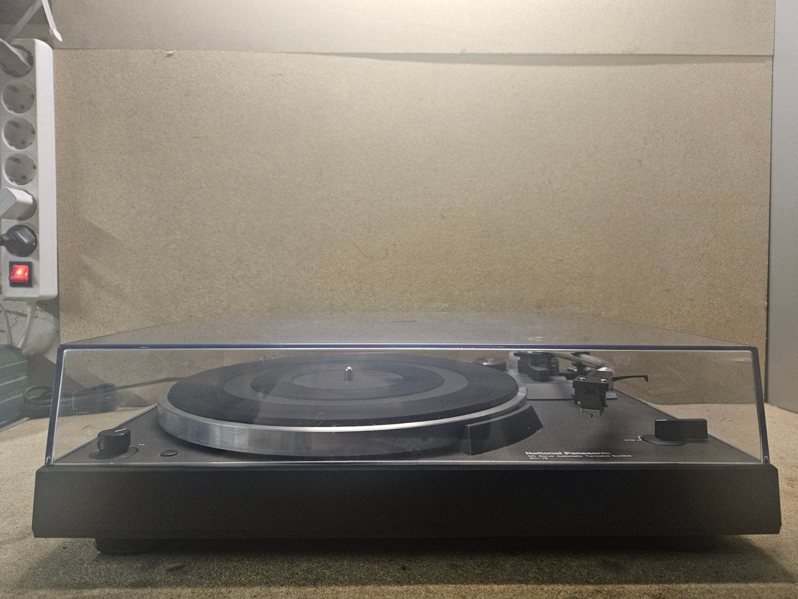 National Panasonic (Technics) SL-19 + Shure M70B Refurbished, Ophalen, Automatisch, Refurbished, Platenspeler