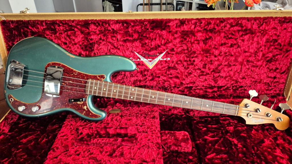 Fender Custom Shop 60's Precision Bass Relic, Ophalen, Zo goed als nieuw