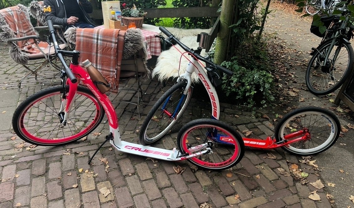 Crussis Kickbike Steps - Zo goed als nieuw, Ophalen, Zo goed als nieuw, Kickbike