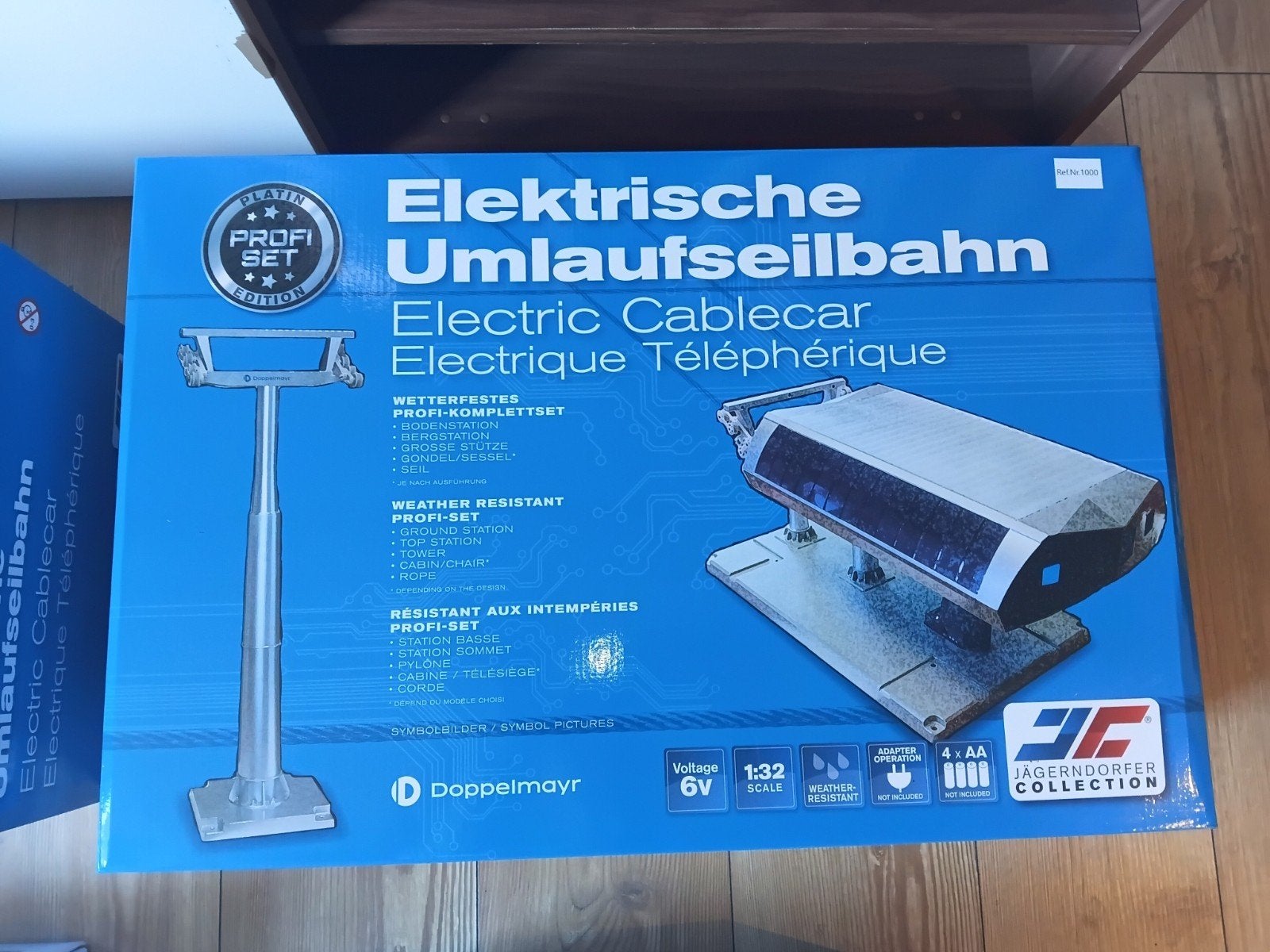 Jägerndorfer Elektrische Kabelbaan JC 84494 - Nieuw in doos, Ophalen of Verzenden, Nieuw, 1:32 tot 1:50