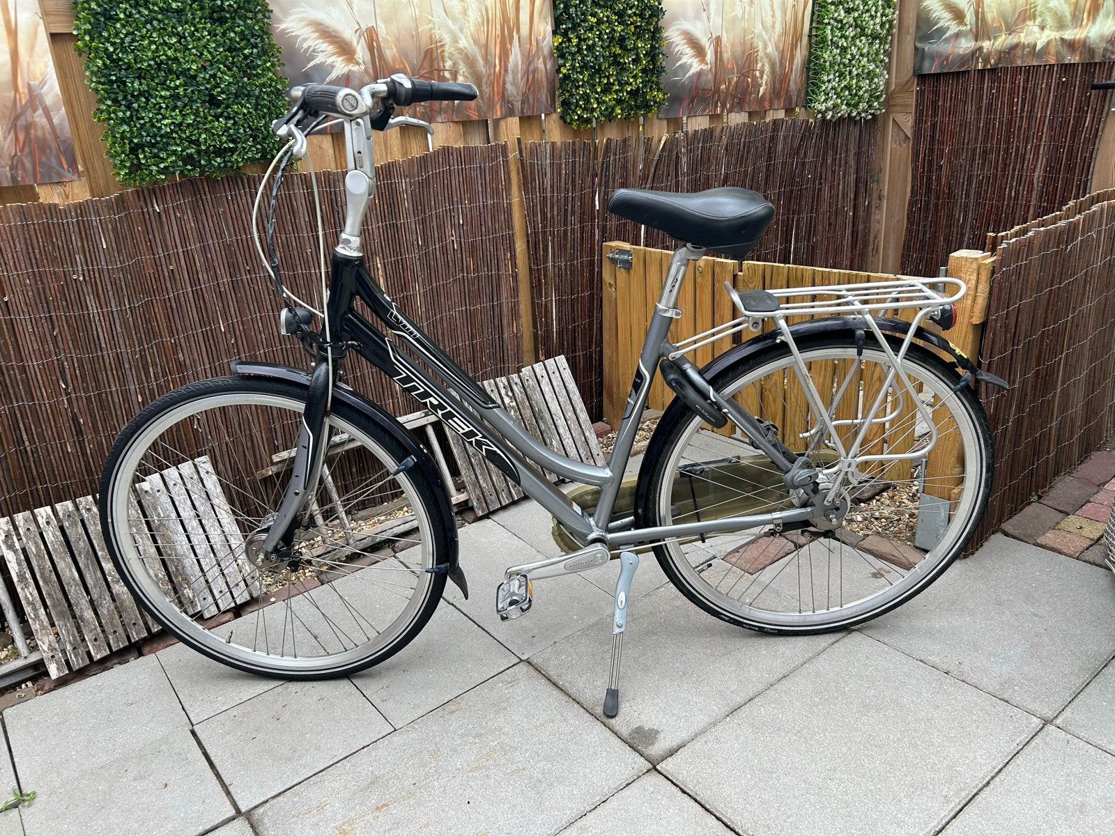 Trek damesfiets met lage instap en versnellingen, 50 tot 53 cm, Schijfrem, Ophalen, Overige merken