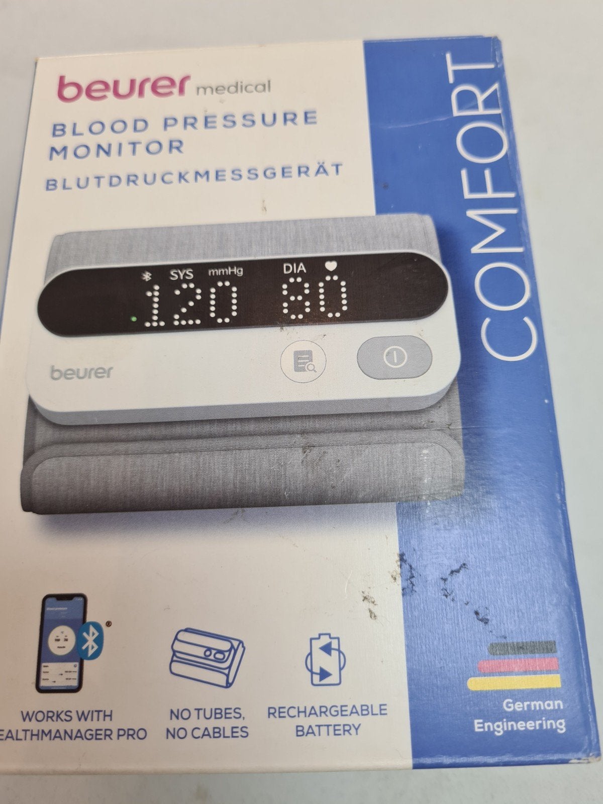 Beurer Bloeddrukmeter - Comfortabel en Nauwkeurig, Ophalen of Verzenden, Nieuw, Overige typen