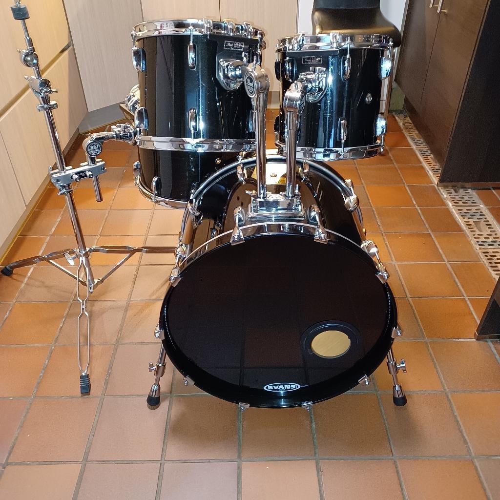 Zeldzaam pearl prestige session select drumstel, Muziek en Instrumenten, Ophalen, Gebruikt, Drums of Percussie