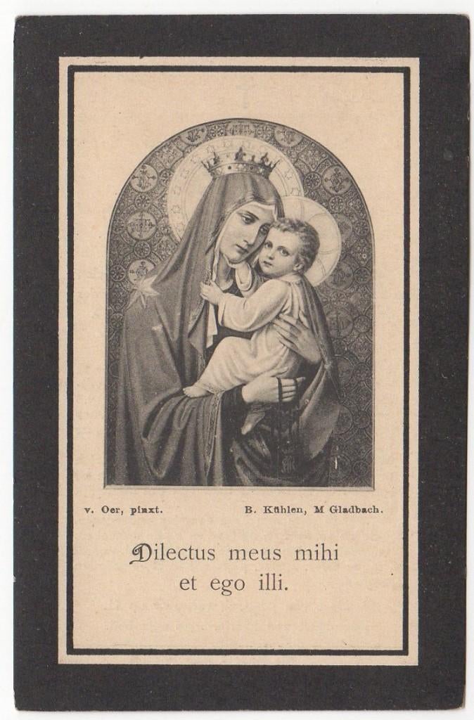 zr. Maria Fr. v.d. Hoff 1869 Druten + 1945 Beek/Nijmegen, Verzenden