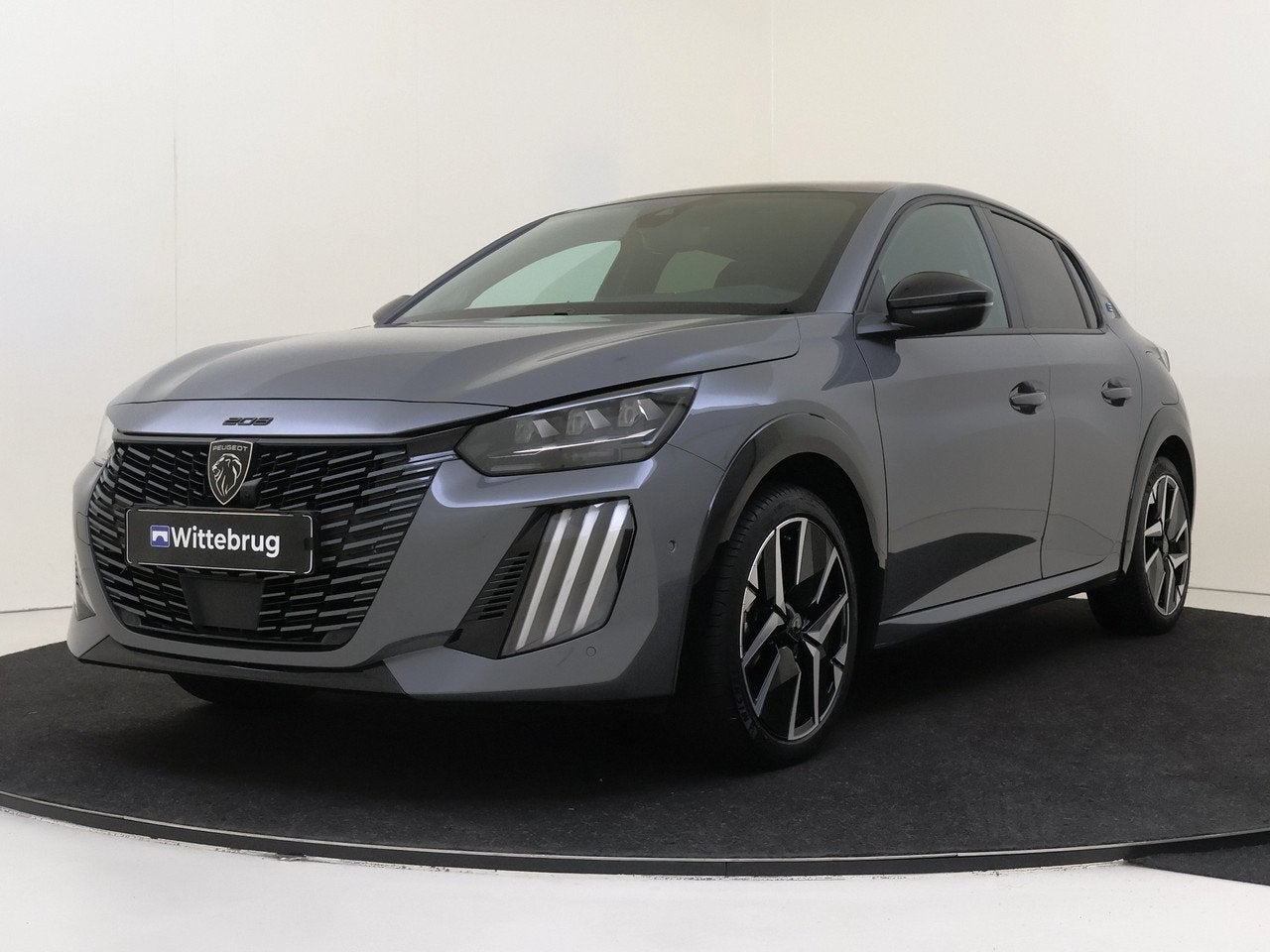 Peugeot e-208 EV GT 50 kWh YP (bj 2024, automaat), Auto's, Automaat, 136 pk, Gebruikt, Automatische klimaatregeling
