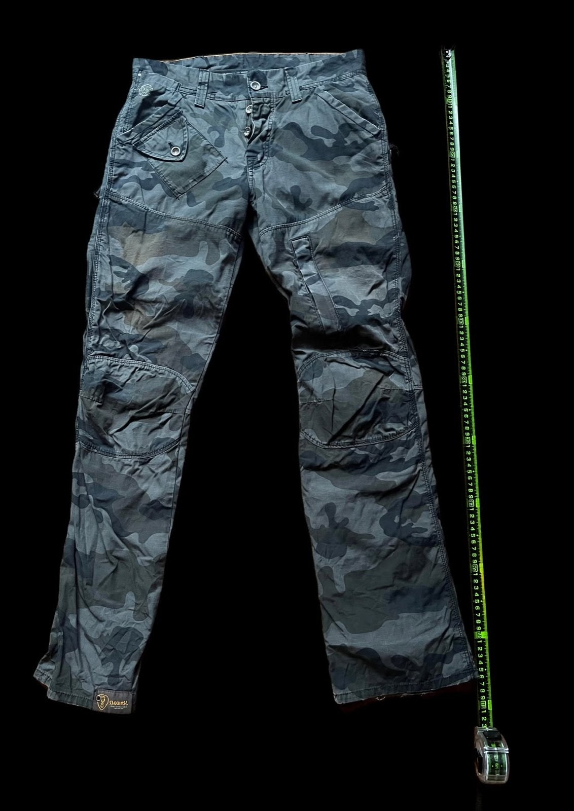 G-Star RAW Camouflage Cargo Jeans - W31, Ophalen of Verzenden, Gedragen, Grijs, W32 (confectie 46) of kleiner