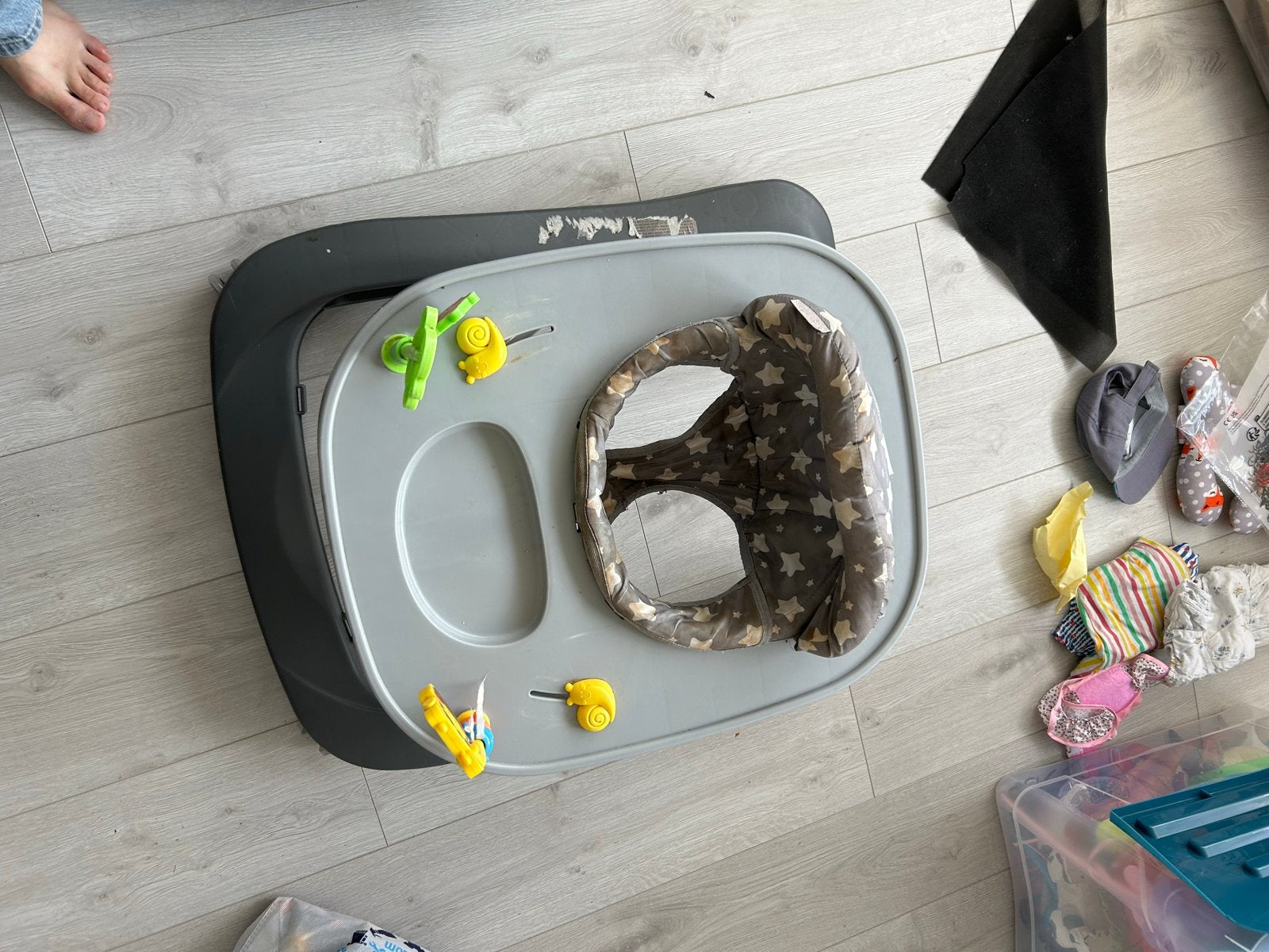 Babywalker met speelgoed, Ophalen of Verzenden, Gebruikt, Overige typen