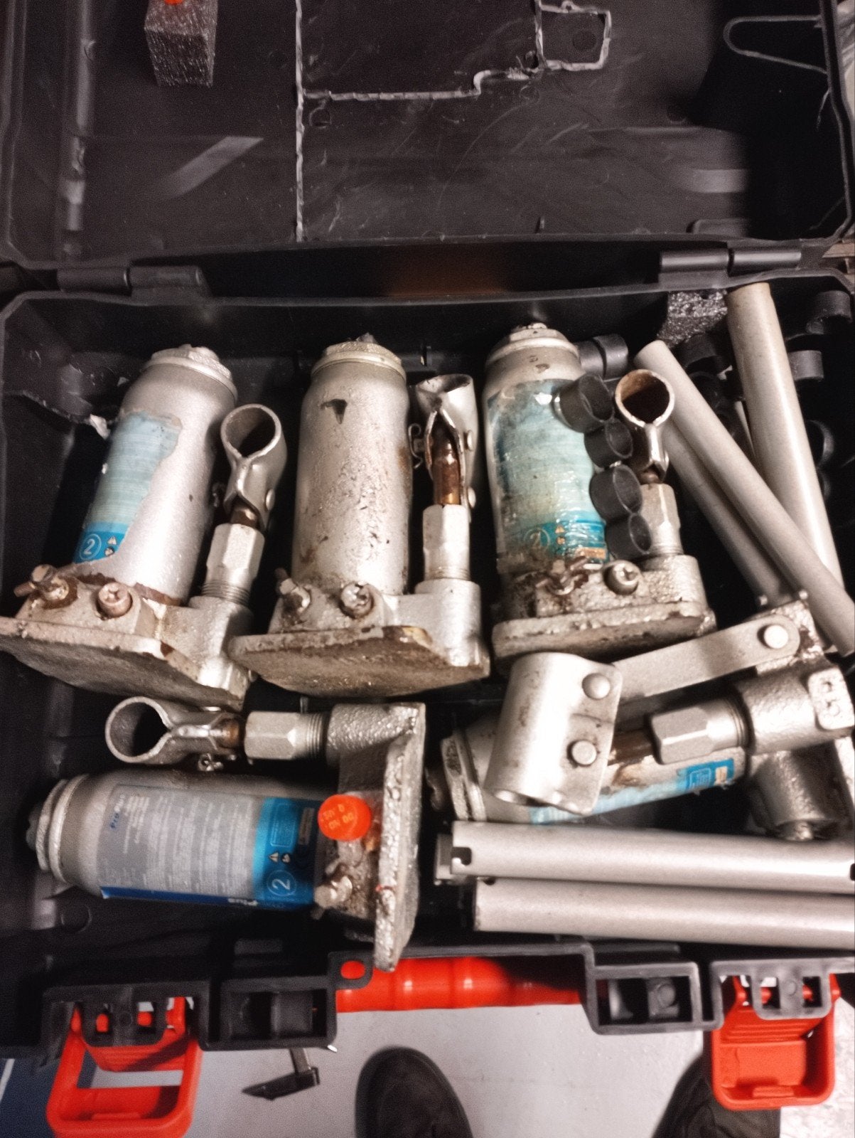 Set van 5 ProPlus Potkrikken - 2 Ton Hydraulisch, Ophalen, Hydraulisch, Garagekrik