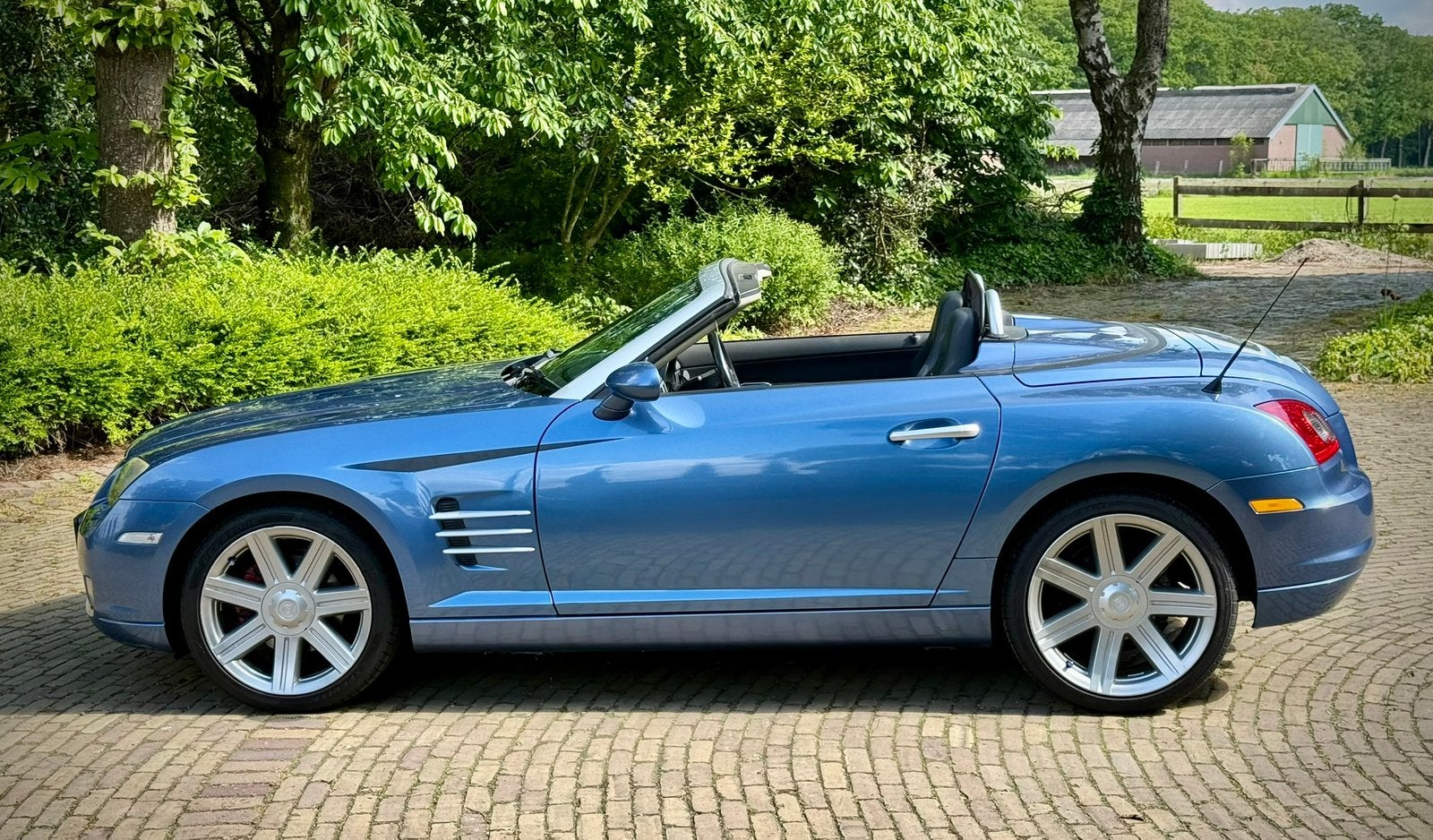 Chrysler Crossfire 3.2 V6 Cabrio Automaat RHD APK Nieuw, Auto's, Chrysler, Automaat, Achterwielaandrijving, Cabriolet, Blauw
