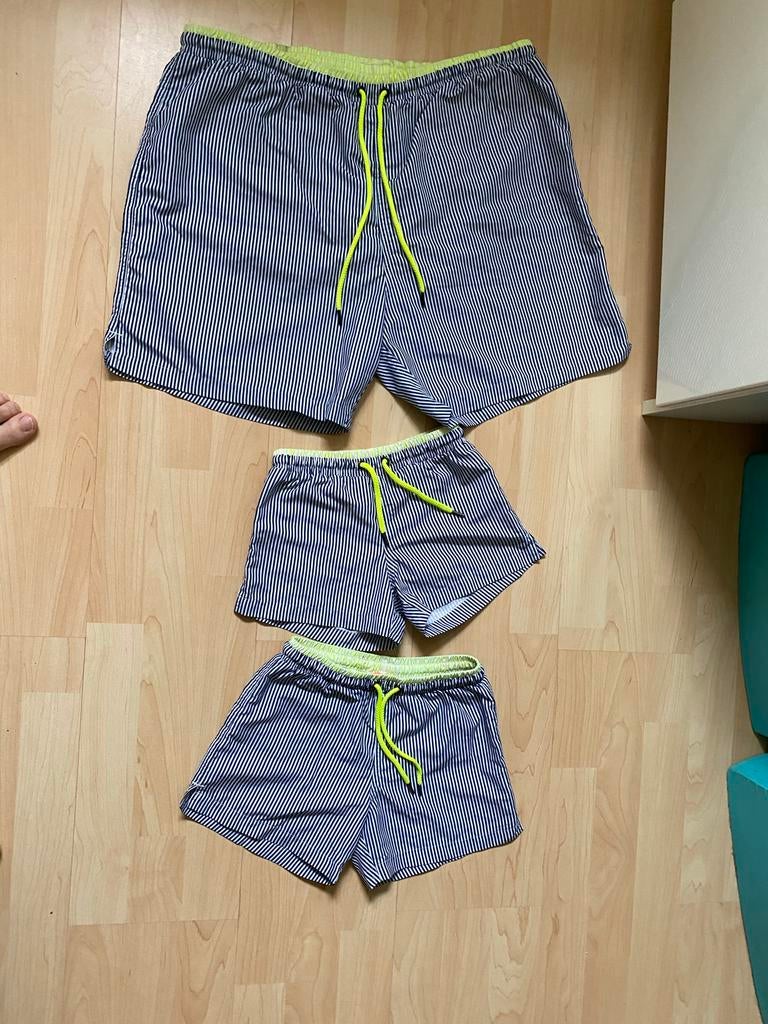 Sunuva Vader & Zoon Zwembroeken - Perfect voor Vaderdag!, UV-zwemkleding, Ophalen of Verzenden, Zo goed als nieuw, Zwembroek